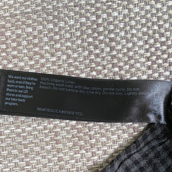 Eileen Fisher Organic Linen Dress - XL - Picture 7 of 7